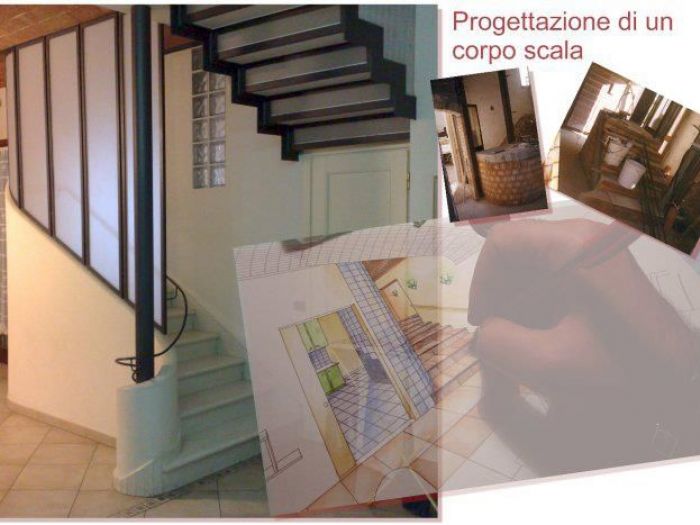 Archisio - Luigi Vasari Interior Design - Progetto Realizzazione scala