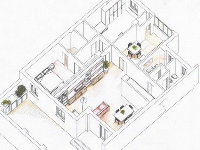 Archisio - Adesign - Progetto Appartamento pzza muzii