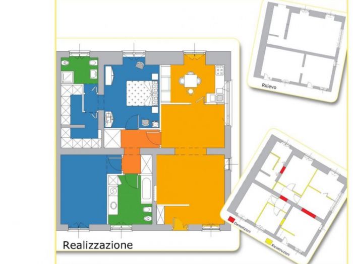 Archisio - Rda Srls - Progetto Un sogno che diventa realta casa nike mq 110