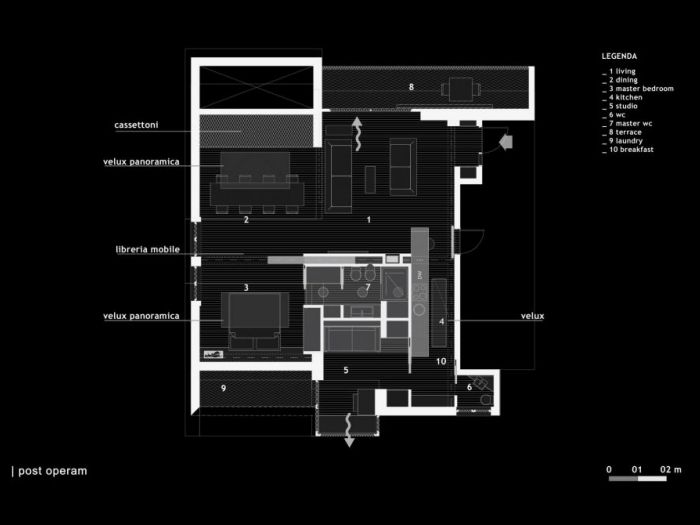 Archisio - Bicuadro - Progetto Loft al fleming