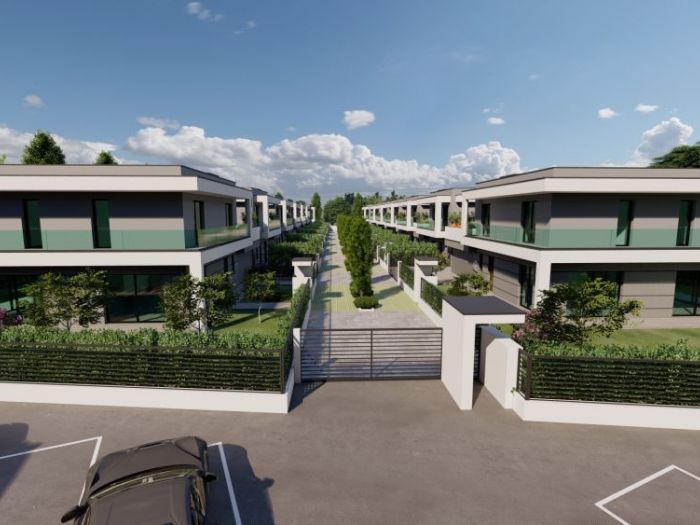 Archisio - Render Real - Progetto Rendering esterni di un complesso residenziale