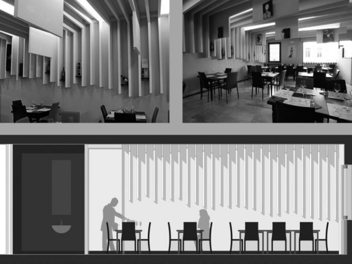 Archisio - Studio Di Architettura Iattoni - Progetto Ristorante osteria lo scalco grasso
