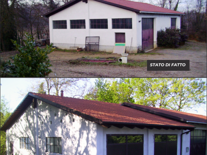 Archisio - Studio Tecnico Associato Ivaldi Carrer - Progetto Nuova costruzione laboratorio apistico - progettazione e direzione lavori ad alessandria