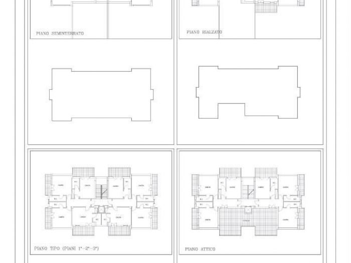 Archisio - Marco Pagano - Progetto Planimetria 2002