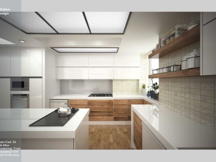 Archisio - Rosa Nozari - Progetto Kitchen cabinet design - 3d-modeling and rendering