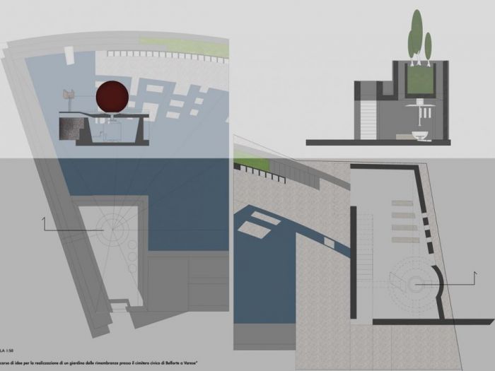 Archisio - Vincenzo Chirico - Progetto Concorso area dispersione ceneri varese