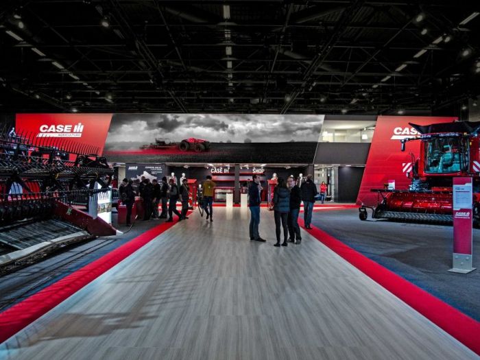 Archisio - Carmadesign srl - Progetto Case ih exhibition system