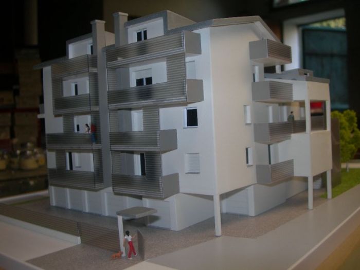 Archisio - Plastici Rocchi - Progetto Plastico appartamenti 2