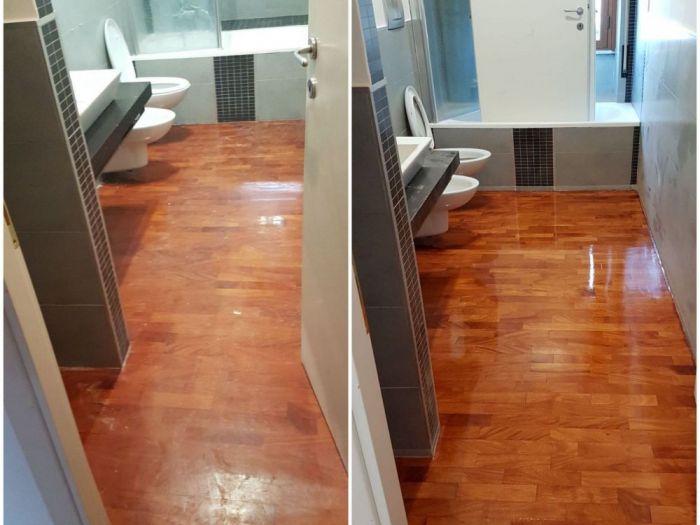 Archisio - Parquettista Roma - Progetto Restauro parquet massello con levigatura e verniciatura