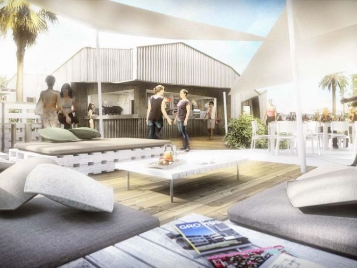 Archisio - Studio Ferretti - Progetto Stabilimento balneare ippocampo