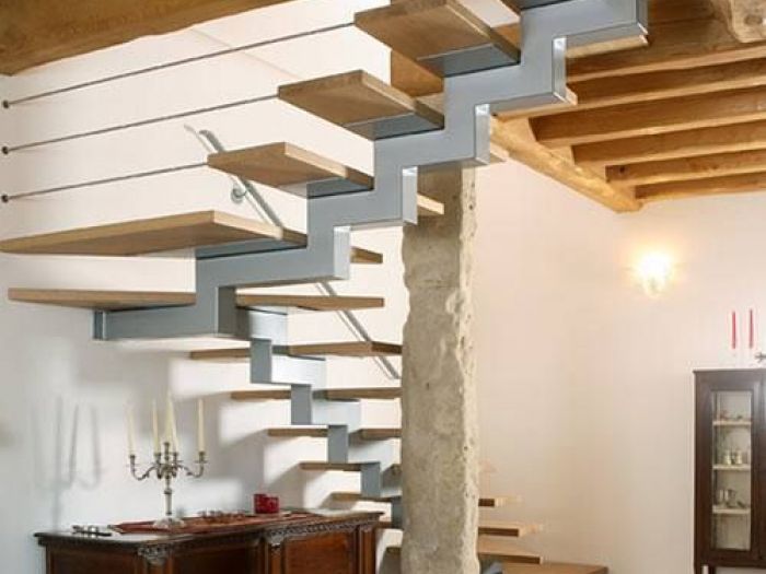 Archisio - Sommariva - Progetto Rivestimenti in legno di scale