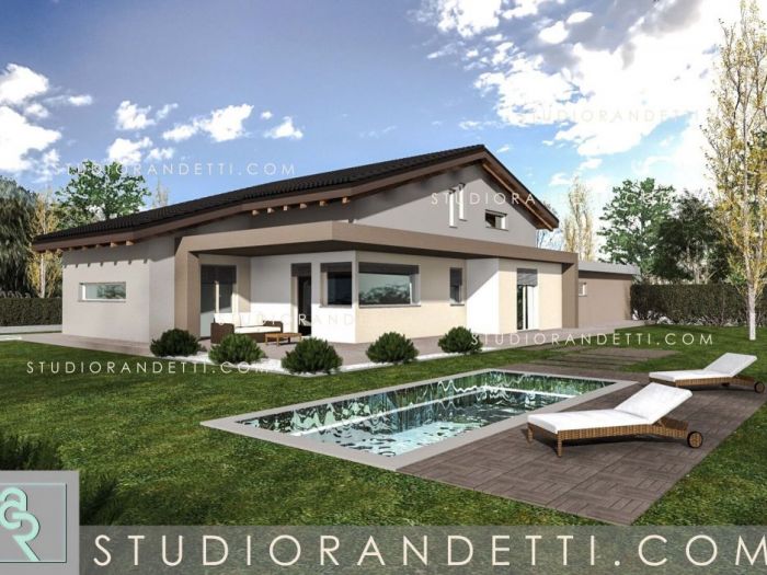 Archisio - Studio Randetti - Architetura Design - Progetto Villa a-f