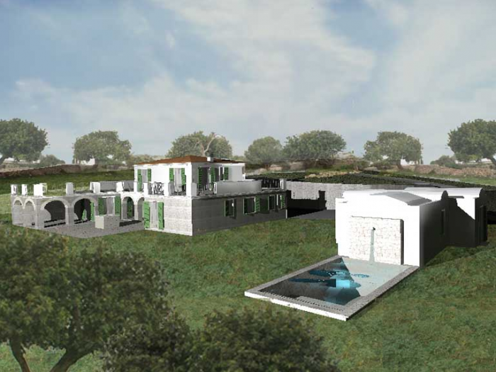 Archisio - Roberto Floridia - Progetto Villa privata in campagna a ragusa