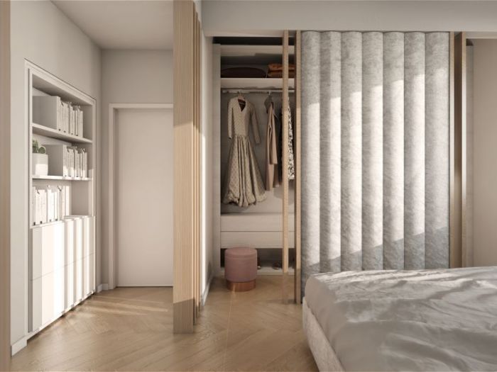 Archisio - Marika Forchia - Progetto Render appartamento milano