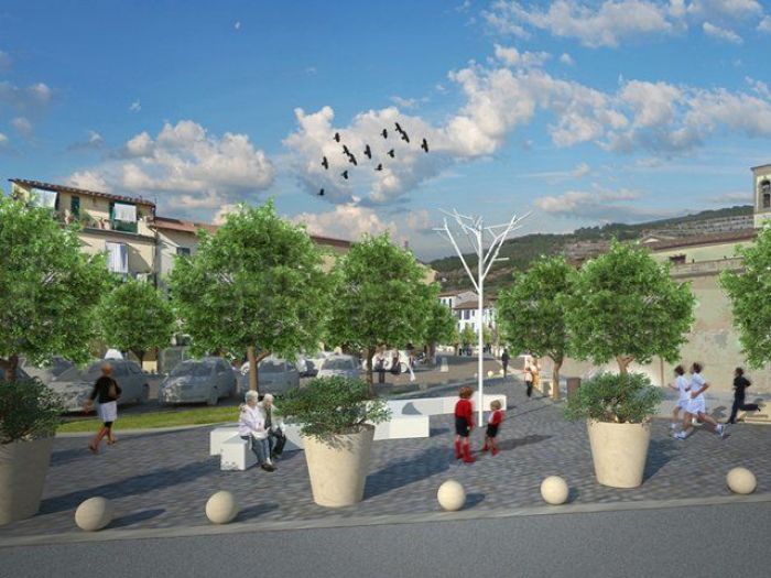 Archisio - B P Architetti - Progetto Piazze del capoluogo monsummano terme