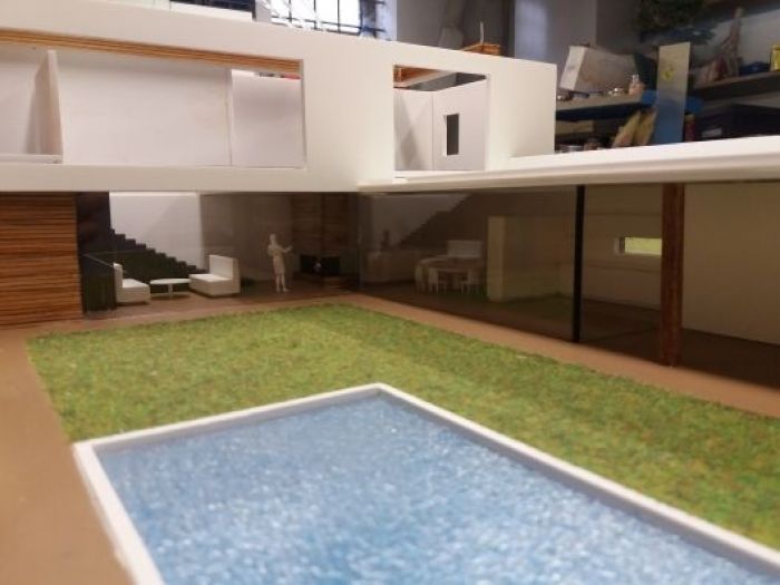 Archisio - Plastici Rocchi - Progetto Plastico villa san mauro