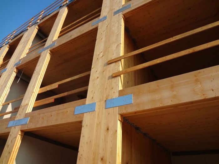 Archisio - Bclegno - Progetto Palazzine in xlam