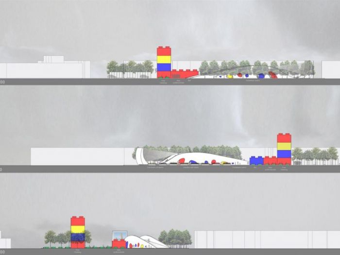 Archisio - Arkitetti Flore Venezia - Progetto Parco sostenibile lego