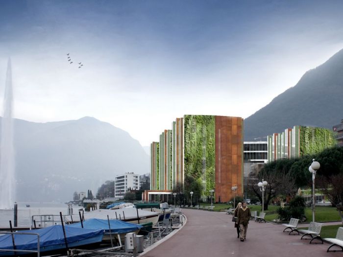 Archisio - Bicuadro - Progetto Eden parc hotel lugano