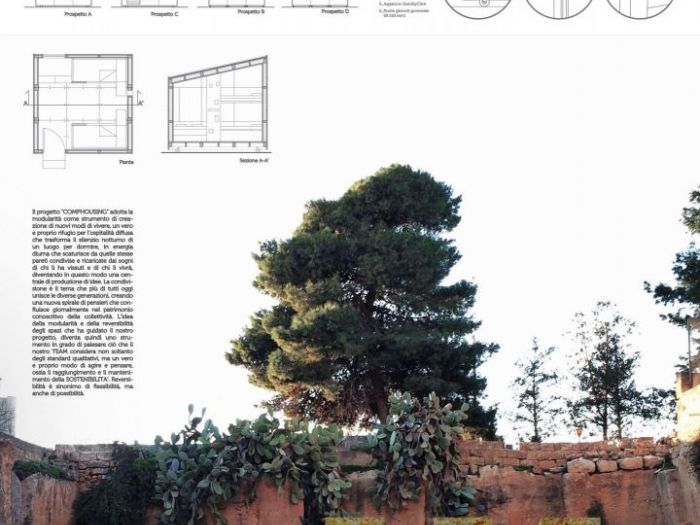 Archisio - Javier Reyes Batista - Progetto 10 m2Concorso di idee - periferica