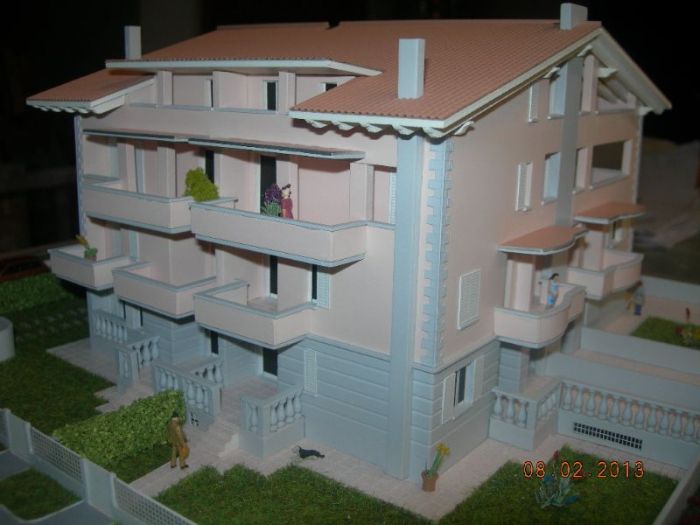 Archisio - Plastici Rocchi - Progetto Plastico appartamenti
