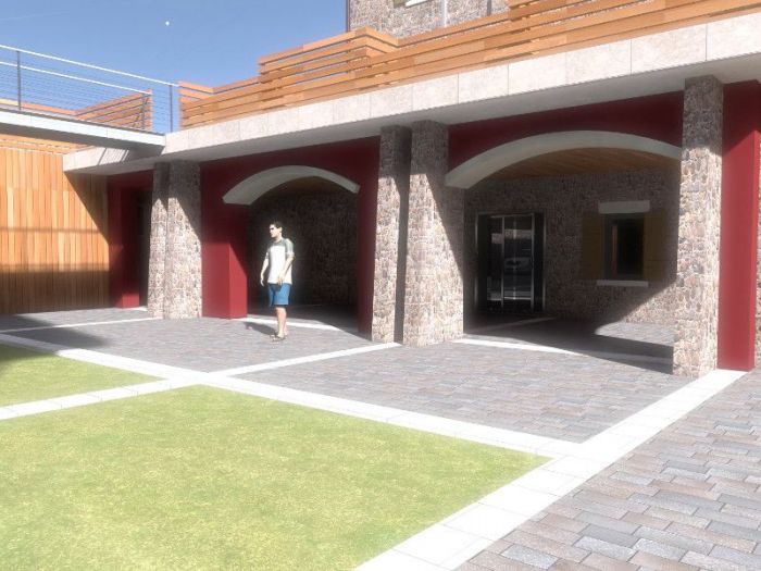 Archisio - Area Progetto - Progetto Ristrutturazione e demolizione parziale di un edificio a destinazione residenziale e vani accessori