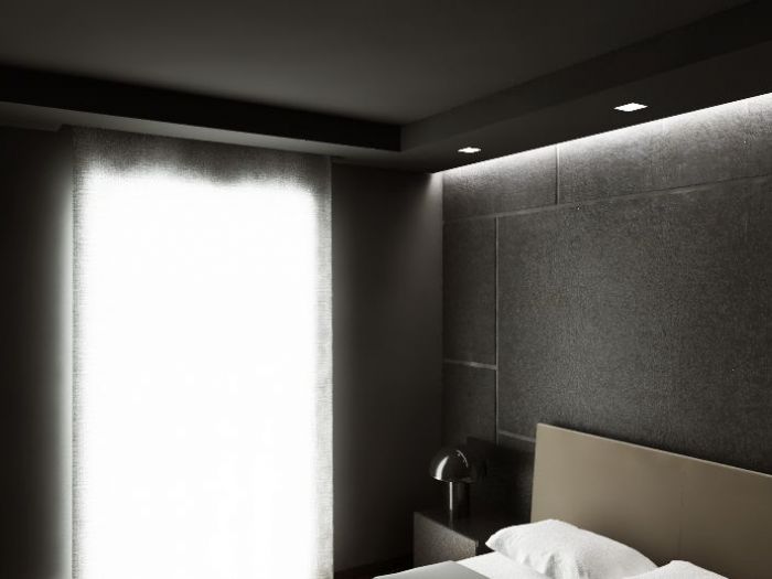 Archisio - Archirender3d - Progetto Progetto dinterni per appartamento al piano terra