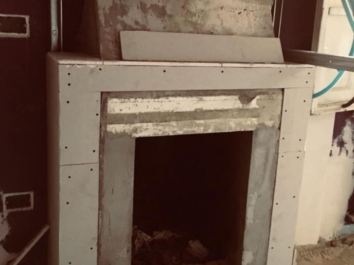 Archisio - Chiara Santi - Progetto Creazione di armadio-boiserie e studio di caminetto