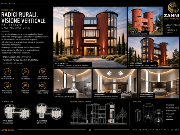 Archisio - Lorenzo De Zanni - Progetto Silos