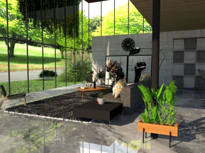 Archisio - Lostlakedesign - Progetto Livingroom