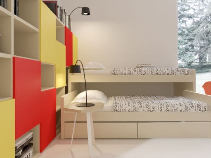 Archisio - Dario Poles - Progetto Industrial design camerette