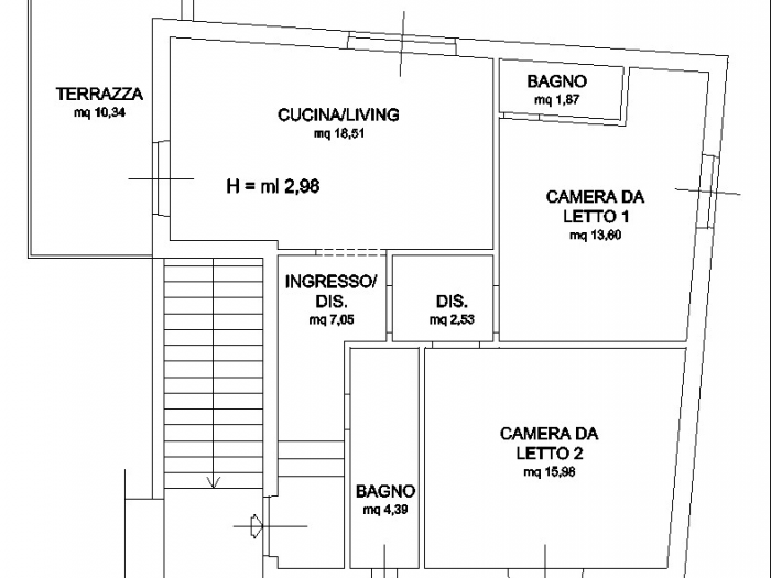 Archisio - Marco Cantini - Progetto Appartamento privato 2015