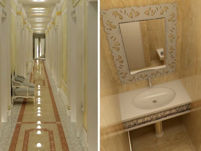 Archisio - Dario Poles - Progetto Interior design albergo a pristina