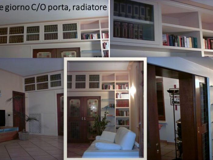 Archisio - Francesco Federici - Progetto Parete giorno co porta e radiatore