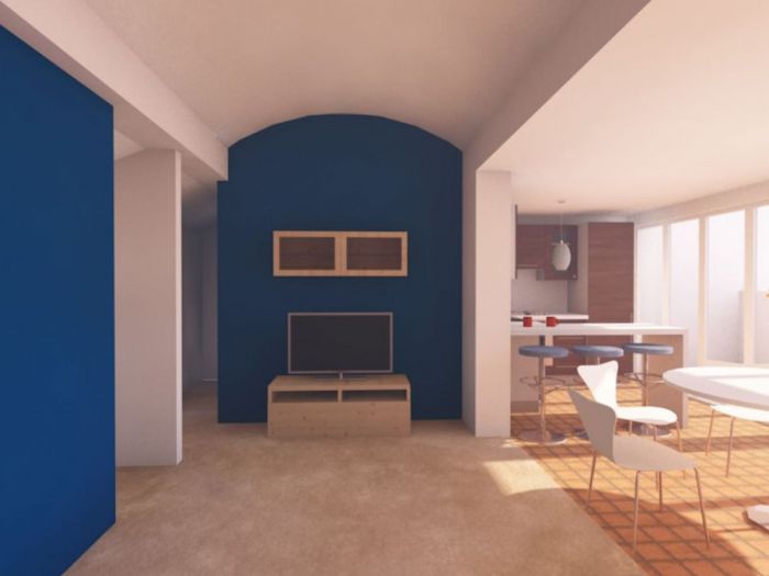 Archisio - Giada Mete Architect Home Coach - Progetto Ampliamento di una mansarda 40mq