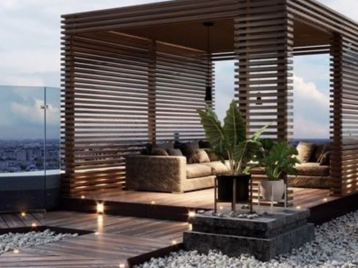 Archisio - Alexstrocchi - Progetto Pergole e gazebi