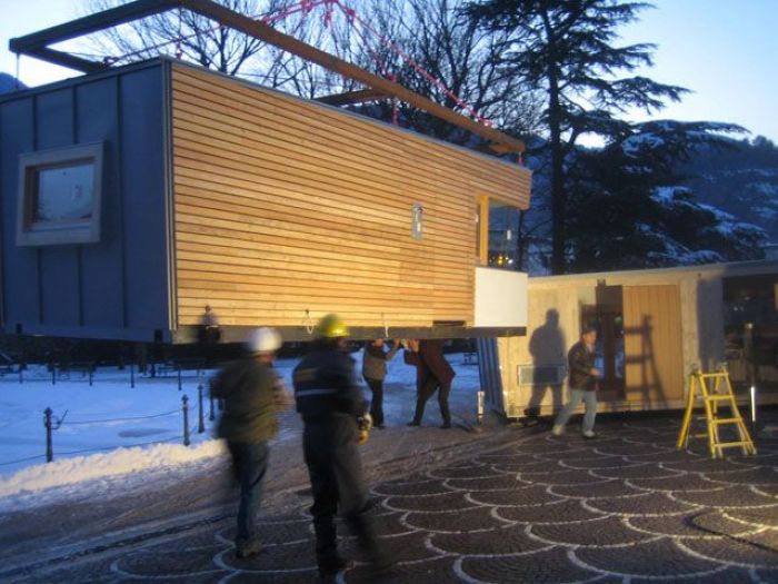 Archisio - Mauro Rossaro - Progetto Cellula abitativa mobile