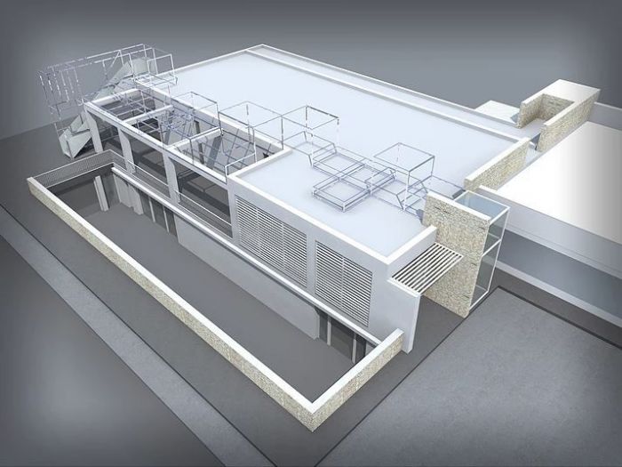 Archisio - Studio Bugna - Progetto Nuovo showroom edilpugliese - carbonara ba