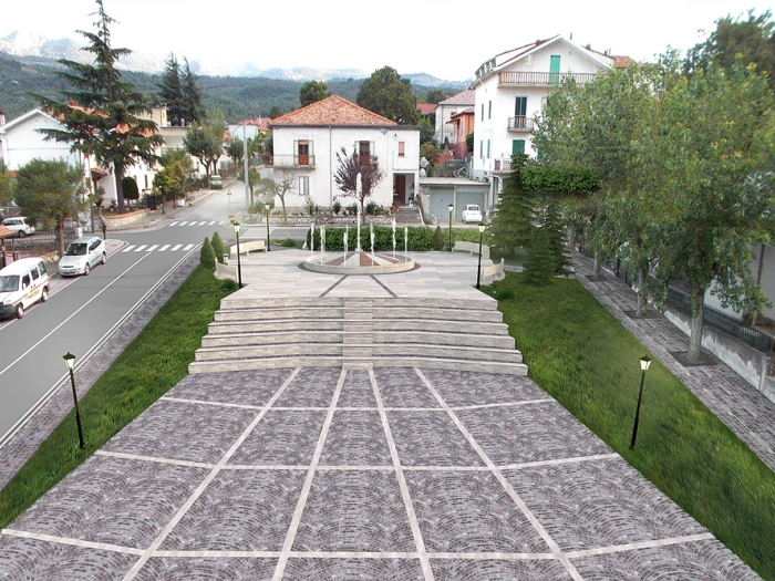 Archisio - Giovanni Valente - Progetto Piazza san f Palena aq