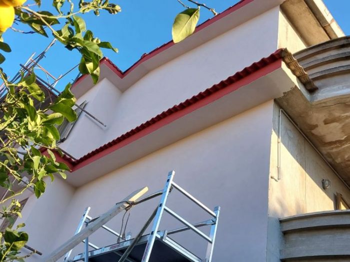 Archisio - Domenico Guadagni - Progetto Ristrutturazione facciata e giardino esterno villa unifamiliare