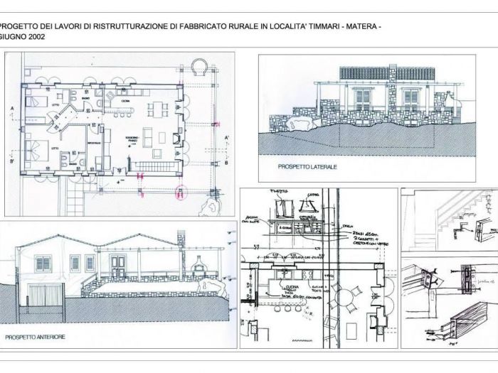 Archisio - Marco Pagano - Progetto Planimetria 2002