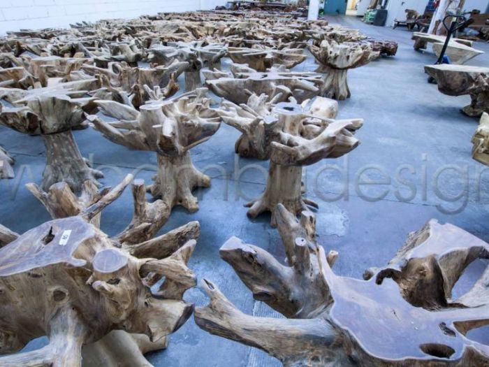 Archisio - Bambu Design - Progetto Tavoli basi tavolo sedie poltroncine