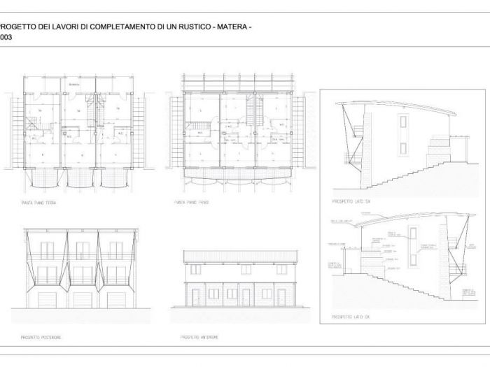 Archisio - Marco Pagano - Progetto Planimetria 2003