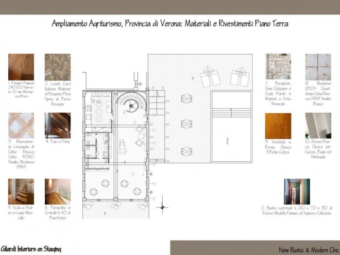 Archisio - Gilardi Interiors On Staging - Progetto Provincia di veronaampliamento bbprogetto interior