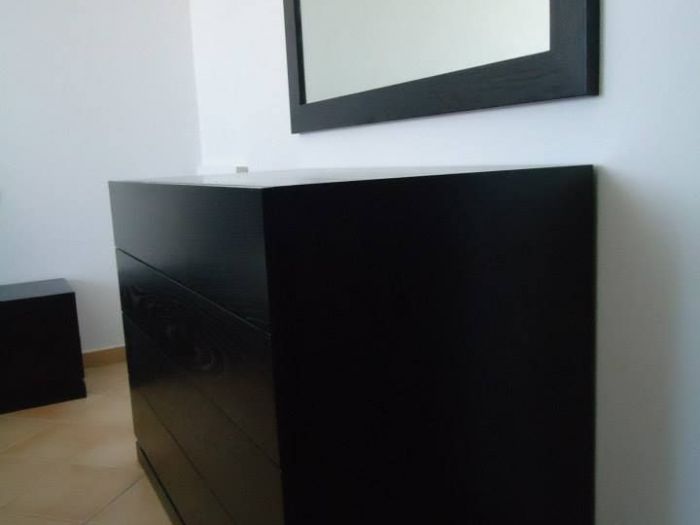 Archisio - Falegnameria Sardano Demurtas - Progetto Camera in legno rovere tinto wenge