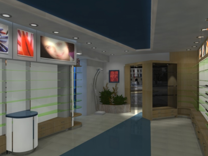 Archisio - Tecnocad Service - Progetto Rendering farmacia