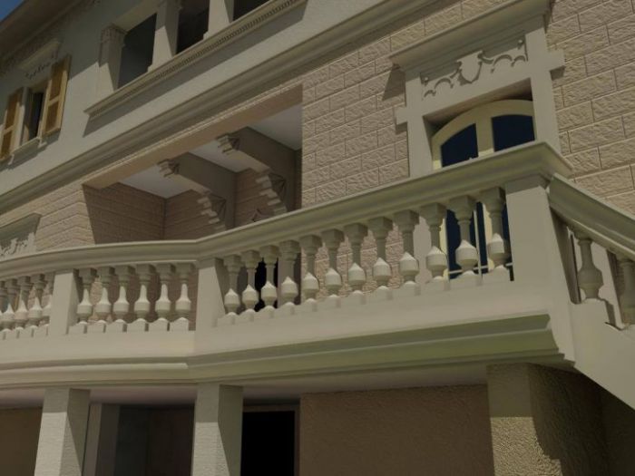 Archisio - John Paolo Vetrano - Progetto Villa liberty santa flavia