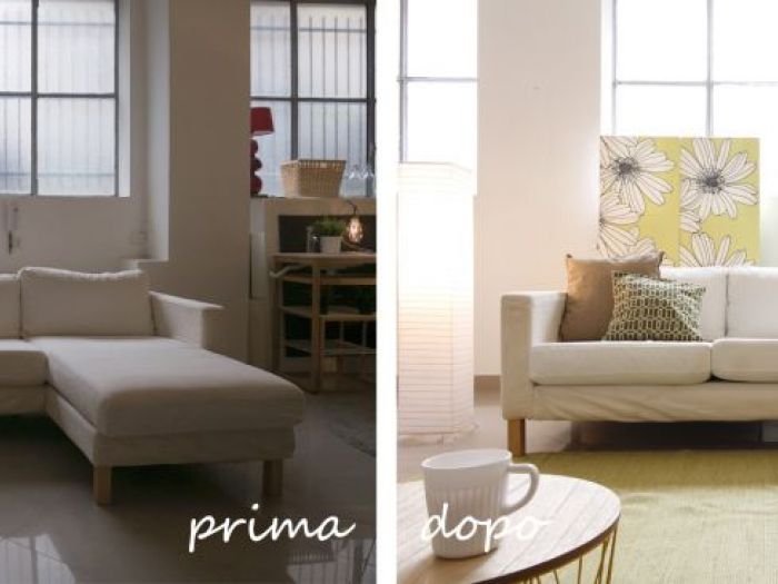 Archisio - Alessandro Giardini - Progetto Allestimento temporaneo studio karisma home staging a milano