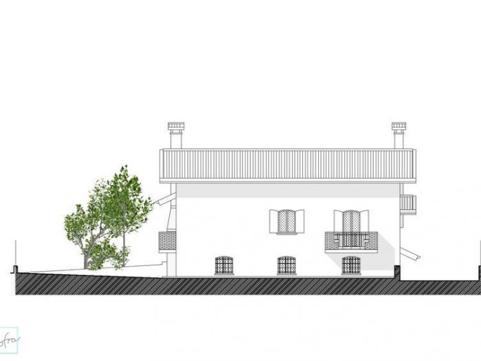 Archisio - Cofra Architettura Design Innovazione - Progetto Villa con giardino