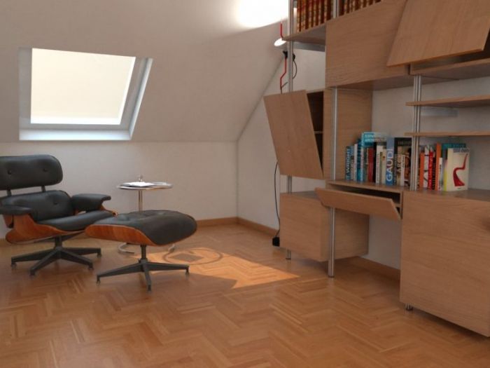 Archisio - Antonella Favalli - Progetto Mansarda in germania